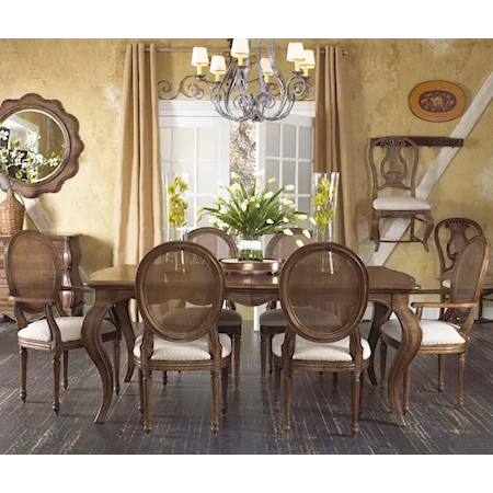 7 Piece Dining Table and Chairs Set